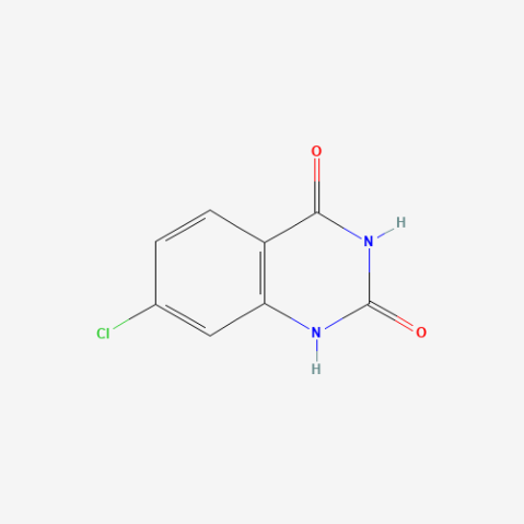 7-Chloroquinazoline-2,4(1H,3H)-dione التركيب الكيميائي