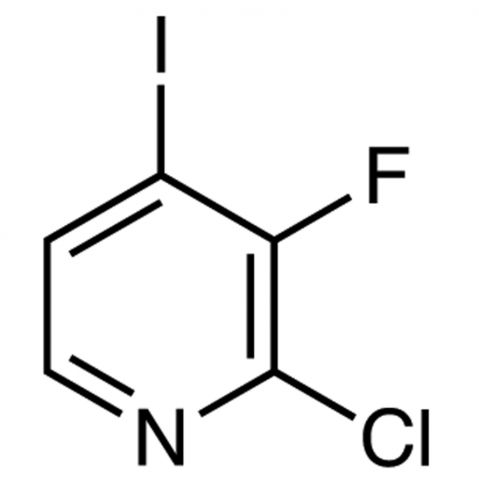 2-Chloro-3-fluoro-4-iodopyridine Chemical Structure