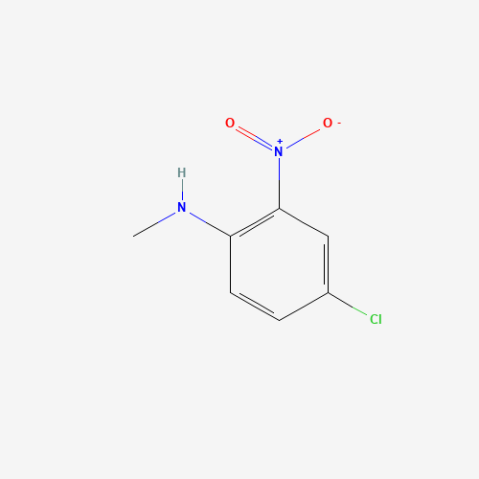 4-Chloro-N-methyl-2-nitroaniline Chemical Structure