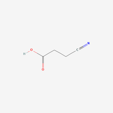 3-Cyanopropanoic acid التركيب الكيميائي