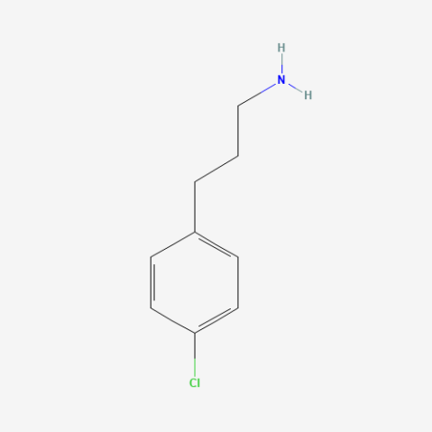 3-(4-Chlorophenyl)propan-1-amine Chemische Struktur