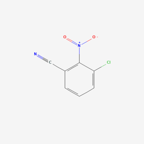 3-Chloro-2-nitrobenzonitrile Chemical Structure