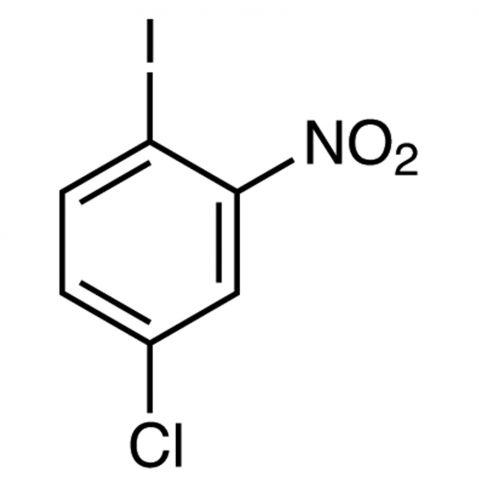 4-Chloro-1-iodo-2-nitrobenzene التركيب الكيميائي