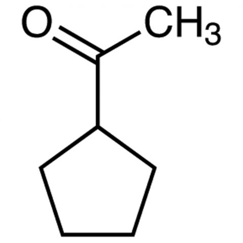 1-Cyclopentylethanone Chemical Structure