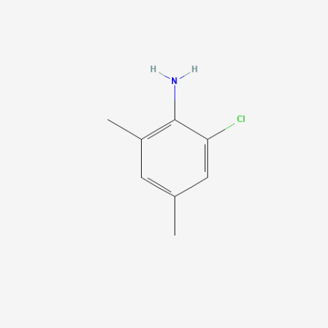 2-Chloro-4,6-dimethylaniline 化学構造