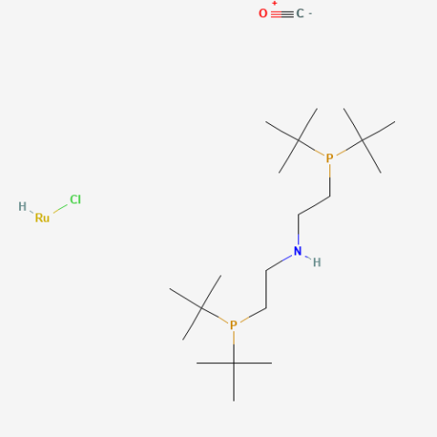 Carbonylchlorohydrido[bis(2-di-t-butylphosphinoethyl)amine]ruthenium(II) Chemical Structure