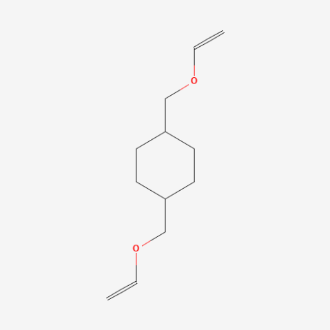 1,4-Cyclohexanedimethanol divinyl ether, mixture of isomers Chemical Structure