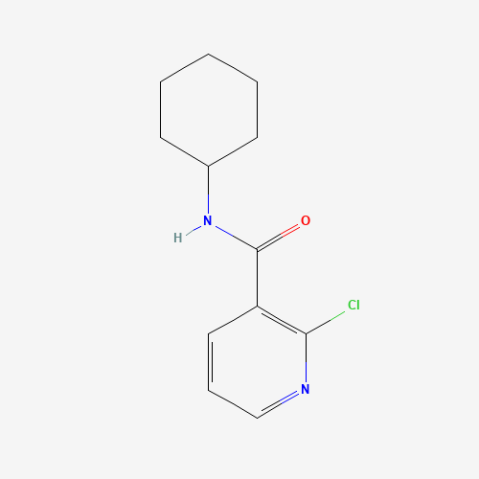 2-Chloro-N-cyclohexylnicotinamide Chemical Structure