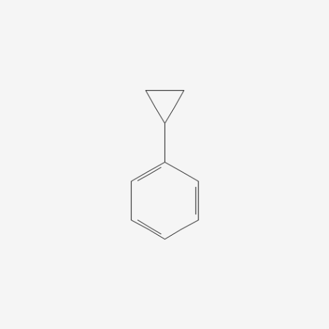 Cyclopropylbenzene Chemical Structure