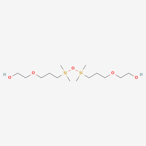 Carbinol(Hydroxyl)Terminated Poly Dimethylsiloxanes 化学構造