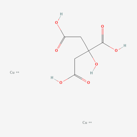 Copper citrate Chemical Structure