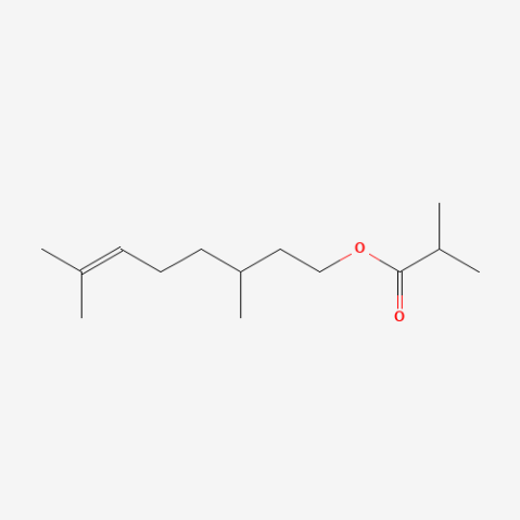 Citronellyl isobutyrate Chemische Struktur