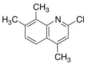 2-chloro-4,7,8-trimethylquinoline Chemical Structure