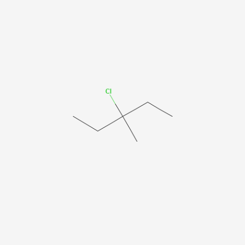 3-Chloro-3-methylpentane Chemical Structure