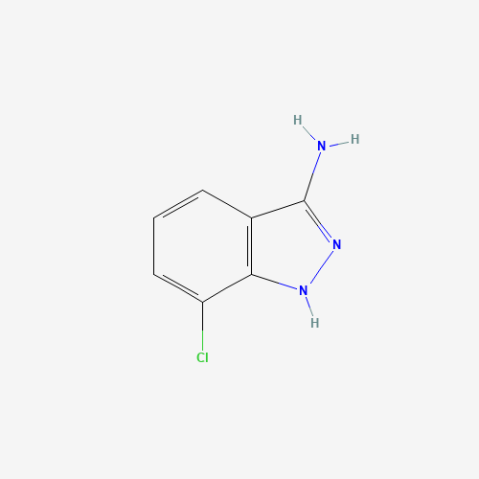 7-Chloro-1H-indazol-3-amine 化学構造