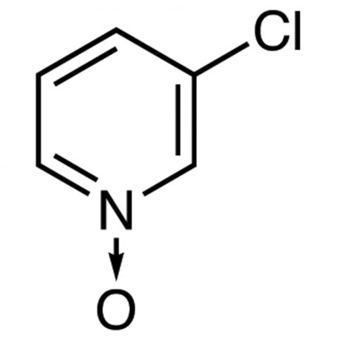 3-Chloropyridine N-Oxide 化学構造