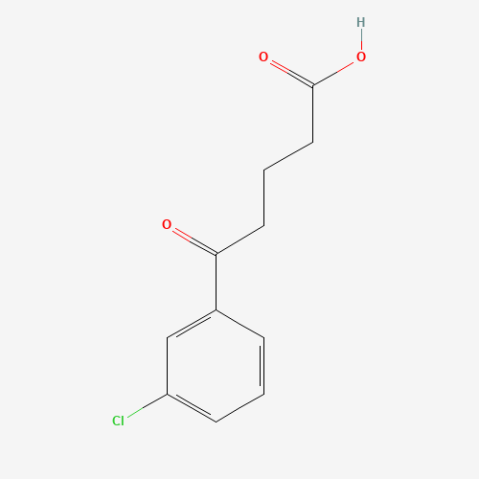 5-(3-Chlorophenyl)-5-oxovaleric acid Chemische Struktur