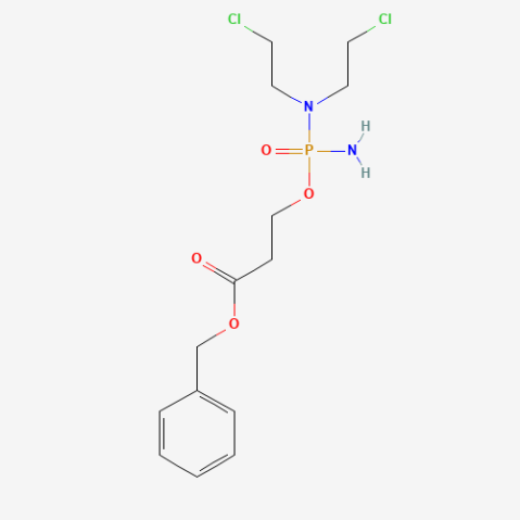 Carboxyphosphamide Benzyl Ester 化学構造