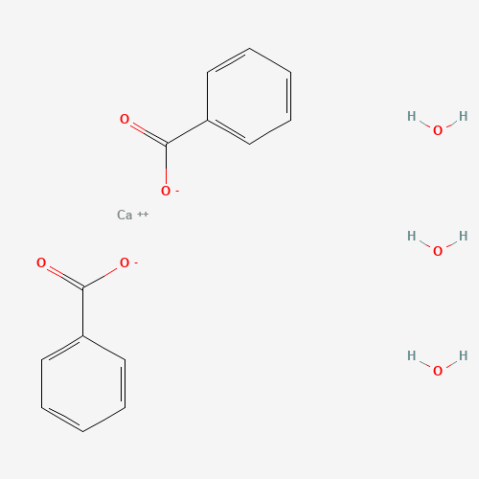 Calcium Benzoate Trihydrate Chemical Structure