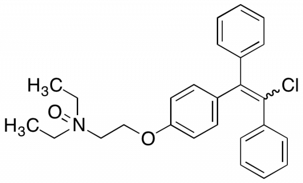 Clomiphene N-Oxide Chemische Struktur