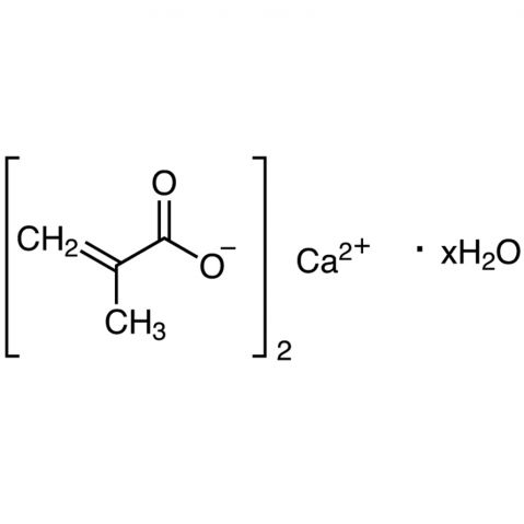 Calcium Methacrylate Chemische Struktur