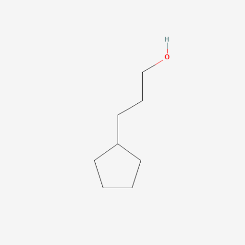 3-Cyclopentyl-1-propanol Chemische Struktur