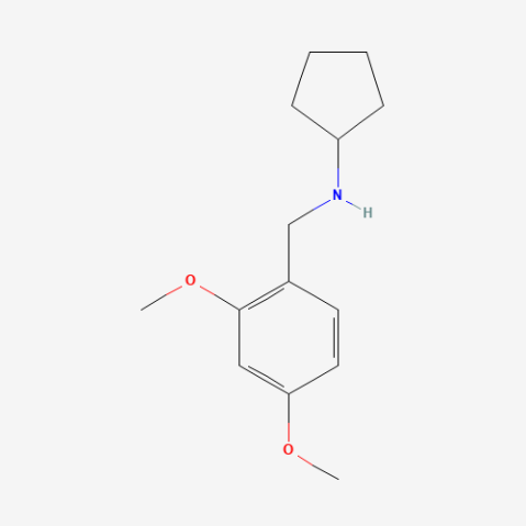 Cyclopentyl-(2,4-dimethoxy-benzyl)-amine Chemical Structure