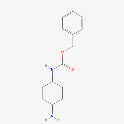 Cis-1-N-Cbz-1,4-cyclohexyldiamine Chemical Structure