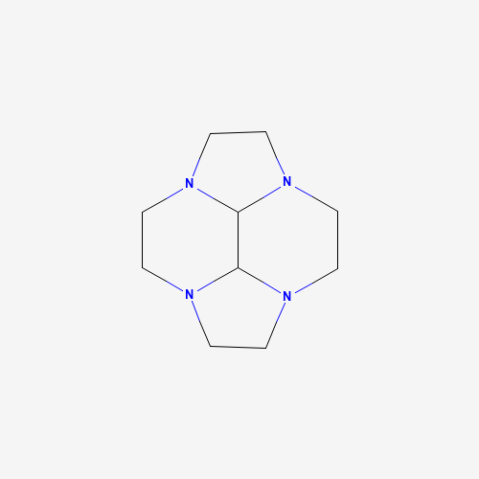 cis-Decahydro-2a,4a,6a,8a-tetraazacyclopent[fg]acenaphthylene Chemische Struktur