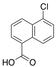 5-chloro-1-naphthoic acid Chemical Structure