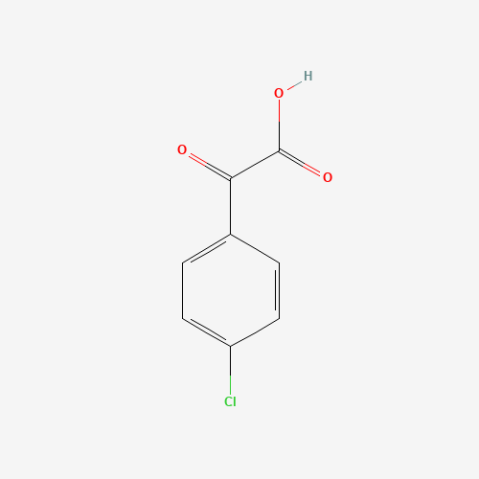 4-Chlorobenzoylformic acid Chemische Struktur