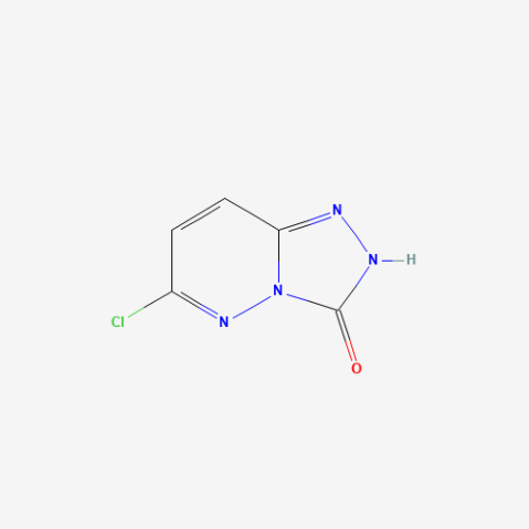 6-Chloro[1,2,4]triazolo[4,3-b]pyridazin-3(2H)-one 化学構造