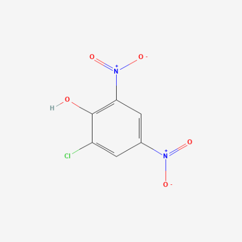 2-Chloro-4,6-dinitrophenol Chemical Structure