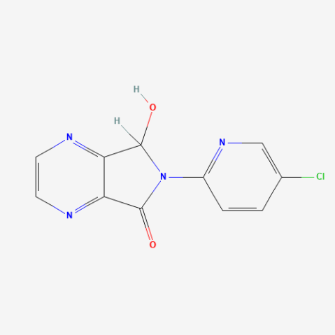 6-(5-Chloro-2-pyridyl)-6,7-dihydro-7-hydroxy-5H-pyrrolo[3,4-b]pyrazin-5-one Chemical Structure