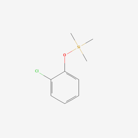 (2-Chlorophenoxy)trimethylsilane Chemical Structure