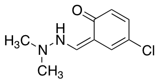 4-Chloro-2-[(dimethylhydrazono)methyl]phenol Chemical Structure