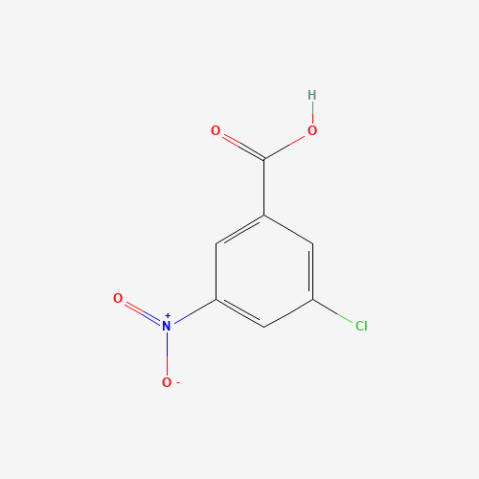 3-Chloro-5-nitrobenzoic acid Chemical Structure