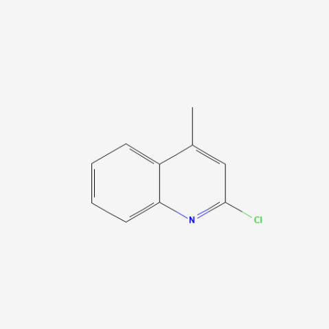 2-Chloro-4-methylquinolin التركيب الكيميائي