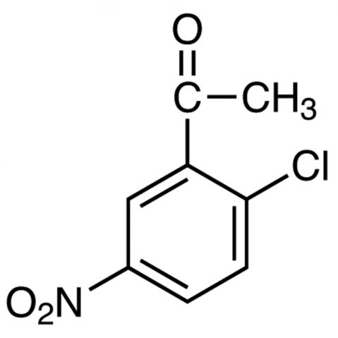 2'-Chloro-5'-nitroacetophenone التركيب الكيميائي