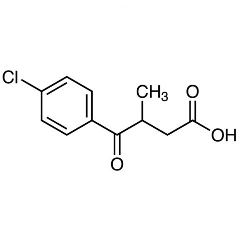 4-(4-Chlorophenyl)-3-methyl-4-oxobutyric Acid Chemical Structure