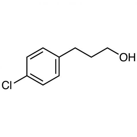 3-(4-Chlorophenyl)propan-1-ol Chemische Struktur