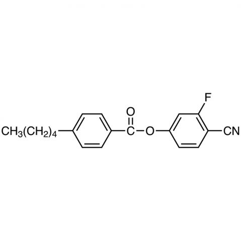 4-Cyano-3-fluorophenyl 4-Pentylbenzoate Chemical Structure