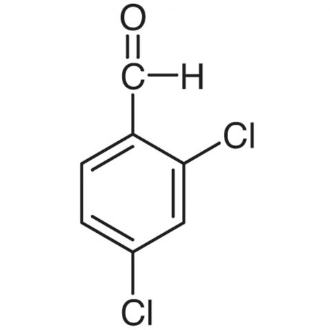 2,4-Dichlorobenzaldehyde Chemical Structure