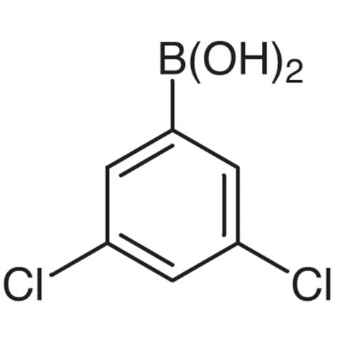 3,5-Dichlorobenzeneboronic Acid (contains varying amounts of Anhydride) التركيب الكيميائي