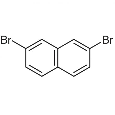 2,7-Dibromonaphthalene 化学構造