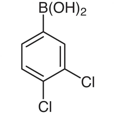 3,4-Dichlorophenylboronic acid Chemical Structure