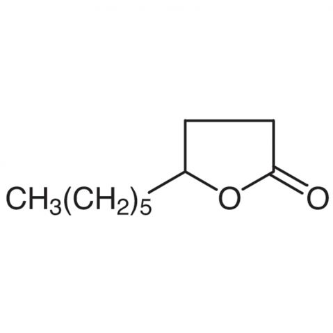 γ-Decanolactone Chemical Structure