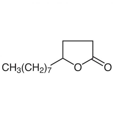 γ-Dodecalactone 化学構造