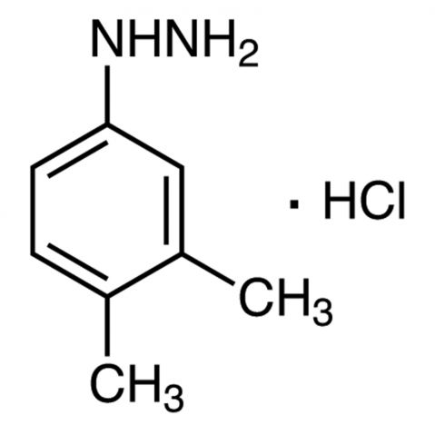 3,4-Dimethylphenylhydrazine hydrochloride Chemical Structure