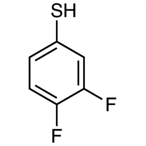 3,4-Difluorothiophenol Chemical Structure